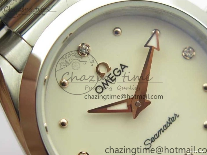 0516 Aqua Terra Seamaster ZF 1:1 Best Edition White Dial on SS Bracelet Gen Lightweight 7903